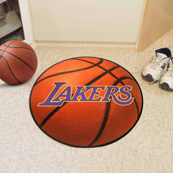 NBA - Los Angeles Lakers Basketball Mat with Lakers Logo 