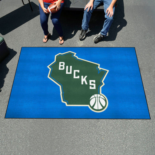 NBA - Milwaukee Bucks Ulti-Mat with Bucks Logo