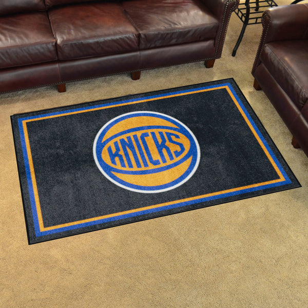 NBA - New York Knicks 4x6 Rug with Knicks Logo