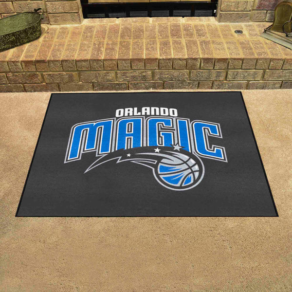 NBA - Orlando Magic All-Star Mat with Name & Symbol Logo