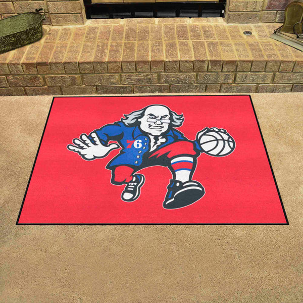 NBA - Philadelphia 76ers All-Star Mat with 76 & Symbol Logo