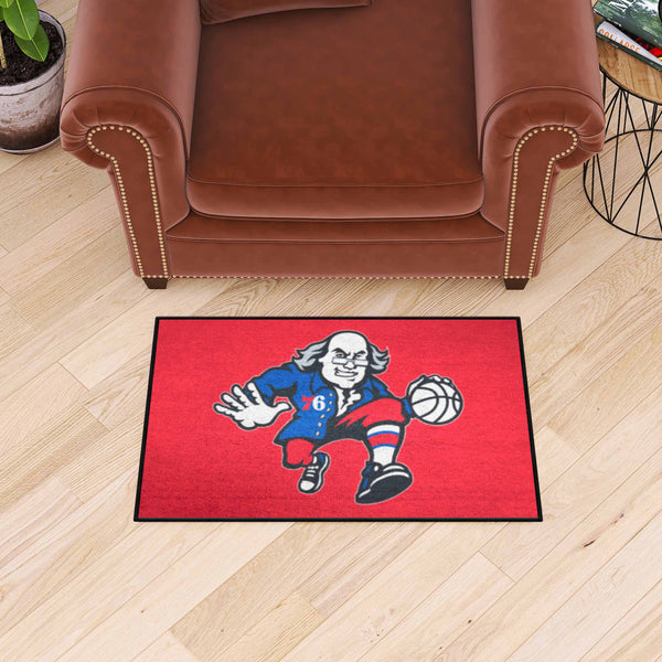 NBA - Philadelphia 76ers Starter Mat with 76 & Symbol Logo