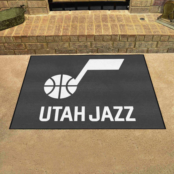 NBA - Utah Jazz All-Star Mat with Name & Symbol Logo