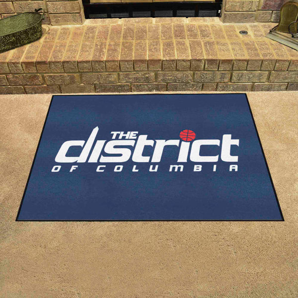 NBA - Washington Wizards All-Star Mat with WW The District of Columbia Logo