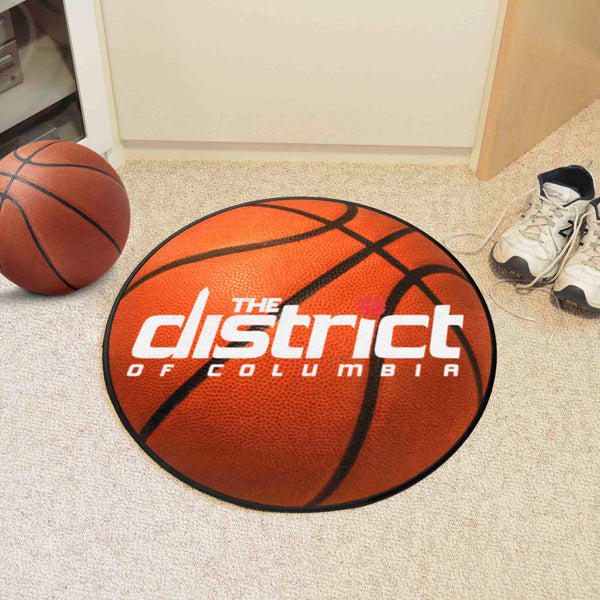 NBA - Washington Wizards Basketball Mat with WW The District of Columbia Logo