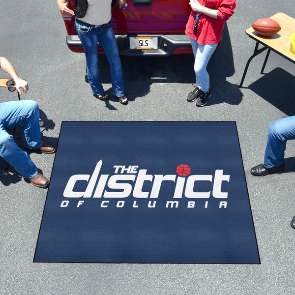 NBA - Washington Wizards Tailgater Mat with WW The District of Columbia Logo