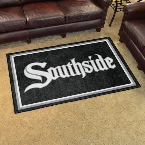 MLB - Chicago White Sox 4x6 Rug with Southside Logo