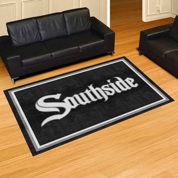 MLB - Chicago White Sox 5x8 Rug with Southside Logo