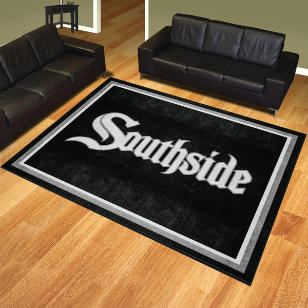 MLB - Chicago White Sox 8x10 Rug with Southside Logo