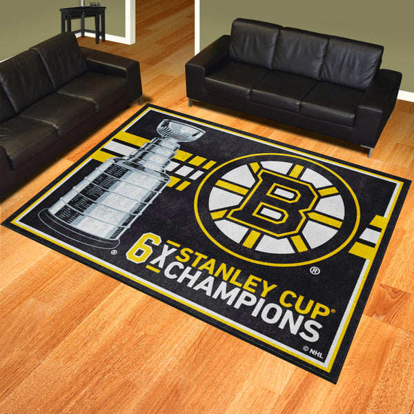 NHL - Boston Bruins Dynasty 8x10 Rug