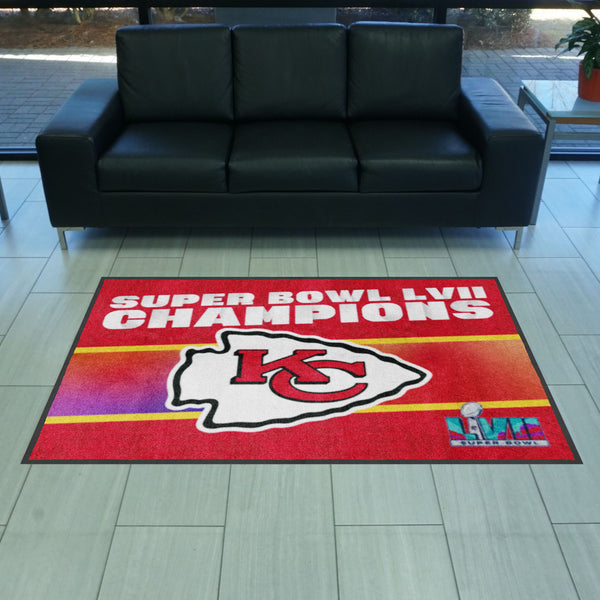 NFL - Kansas City Chiefs 4X6 Logo Mat - Landscape