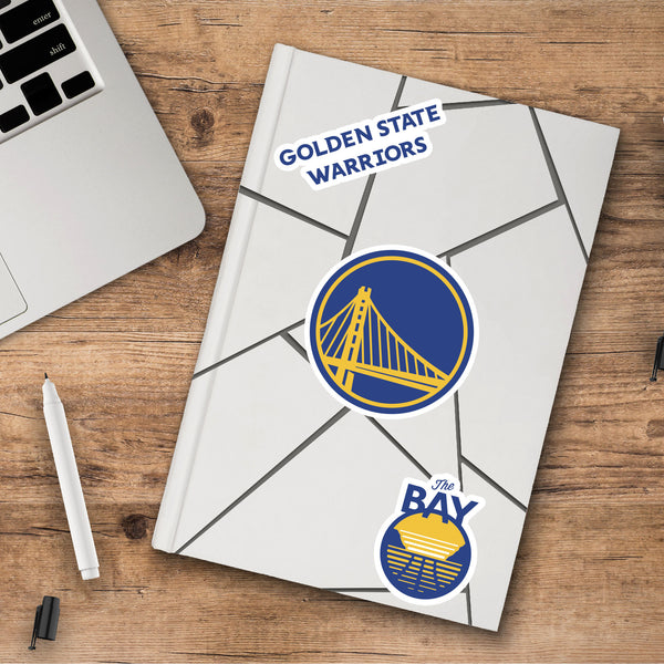 NBA - Golden State Warriors Decal 3-pk