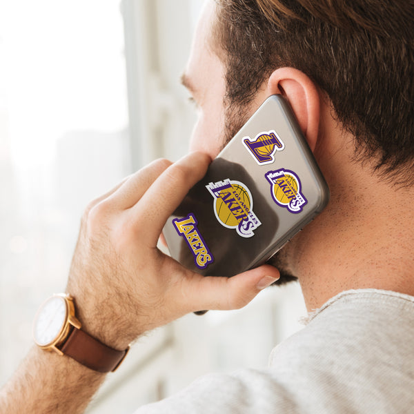 NBA - Los Angeles Lakers Mini Decal 12-pk