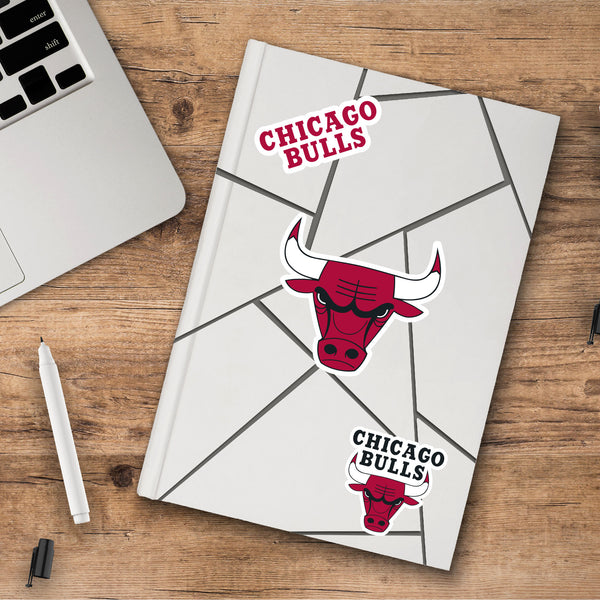 NBA - Chicago Bulls Decal 3-pk