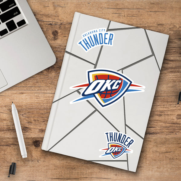 NBA - Oklahoma City Thunder Decal 3-pk