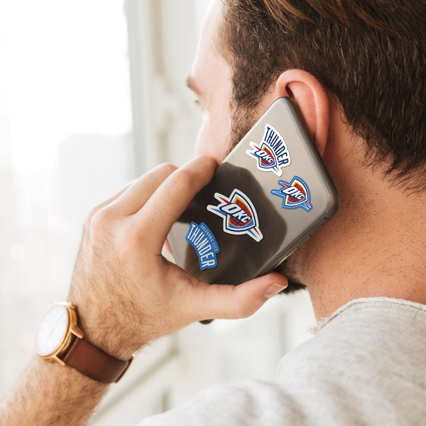 NBA - Oklahoma City Thunder Mini Decal 12-pk