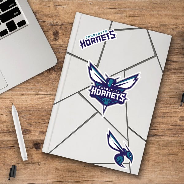 NBA - Charlotte Hornets Decal 3-pk