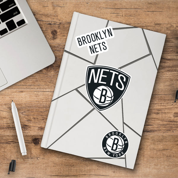 NBA - Brooklyn Nets Decal 3-pk