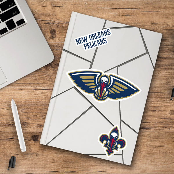 NBA - New Orleans Pelicans Decal 3-pk