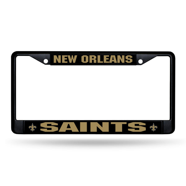 '-FBC License Frame (Black Metal)-True Sports Fan