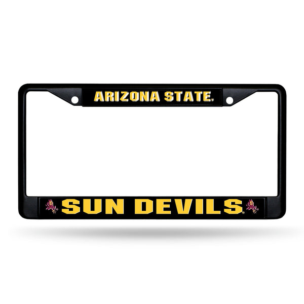 '-FBC License Frame (Black Metal)-True Sports Fan