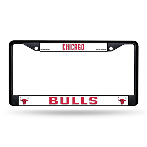 '-FBC License Frame (Black Metal)-True Sports Fan