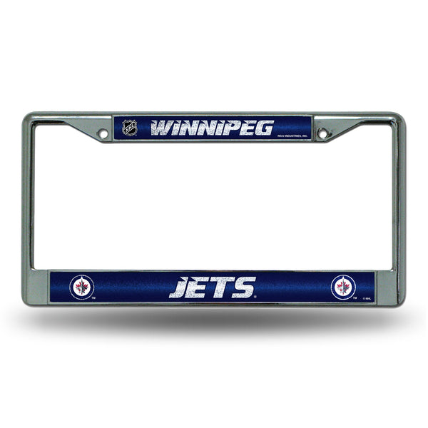 '-FCGL License Frame (Chrome Glitter)-True Sports Fan