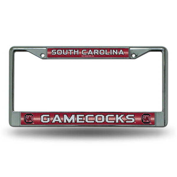 '-FCGL License Frame (Chrome Glitter)-True Sports Fan