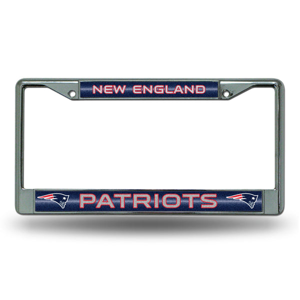 '-FCGL License Frame (Chrome Glitter)-True Sports Fan