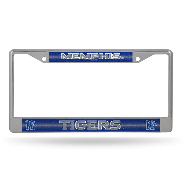 '-FCGL License Frame (Chrome Glitter)-True Sports Fan