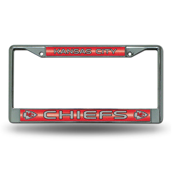 '-FCGL License Frame (Chrome Glitter)-True Sports Fan