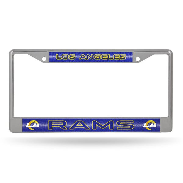 '-FCGL License Frame (Chrome Glitter)-True Sports Fan