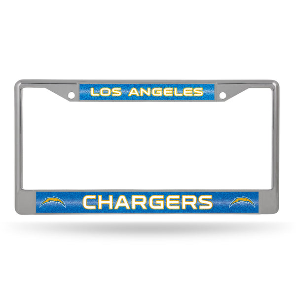 '-FCGL License Frame (Chrome Glitter)-True Sports Fan