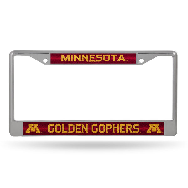 '-FCGL License Frame (Chrome Glitter)-True Sports Fan