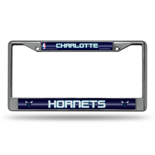 '-FCGL License Frame (Chrome Glitter)-True Sports Fan