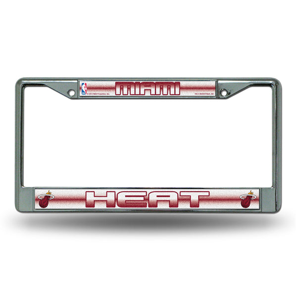 '-FCGL License Frame (Chrome Glitter)-True Sports Fan