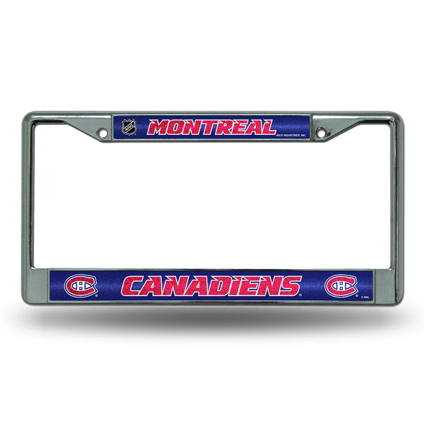 '-FCGL License Frame (Chrome Glitter)-True Sports Fan