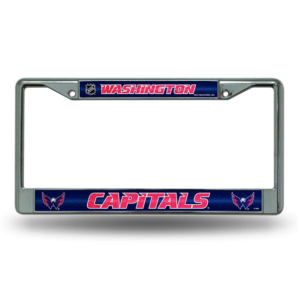 '-FCGL License Frame (Chrome Glitter)-True Sports Fan