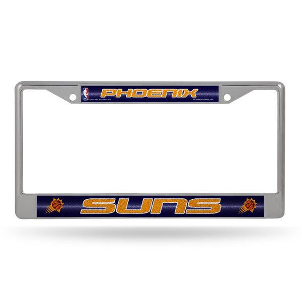 '-FCGL License Frame (Chrome Glitter)-True Sports Fan
