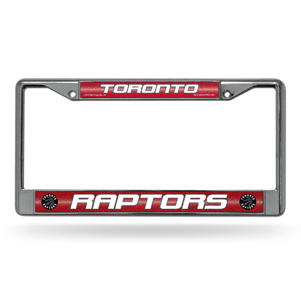 '-FCGL License Frame (Chrome Glitter)-True Sports Fan