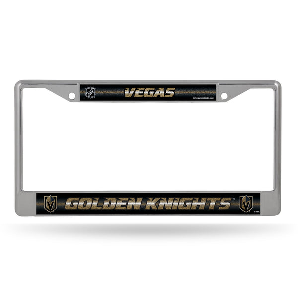 '-FCGL License Frame (Chrome Glitter)-True Sports Fan