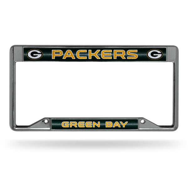 '-FCGL License Frame (Chrome Glitter)-True Sports Fan