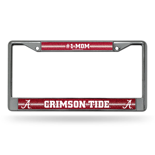 '-FCGL License Frame (Chrome Glitter)-True Sports Fan