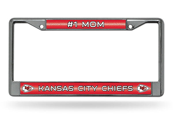 '-FCGL License Frame (Chrome Glitter)-True Sports Fan
