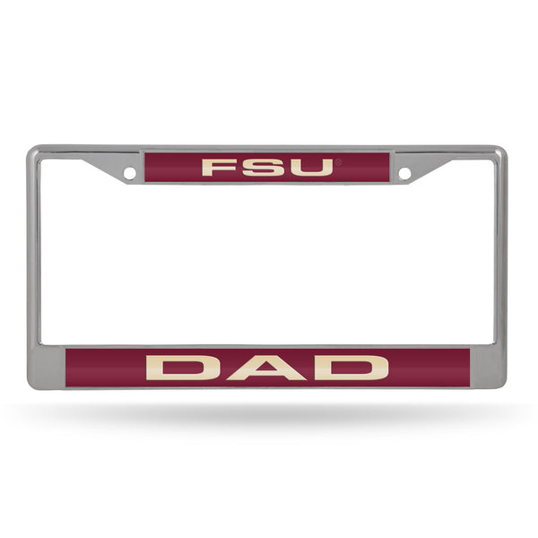 '-FCL Chrome Laser License Frame-True Sports Fan