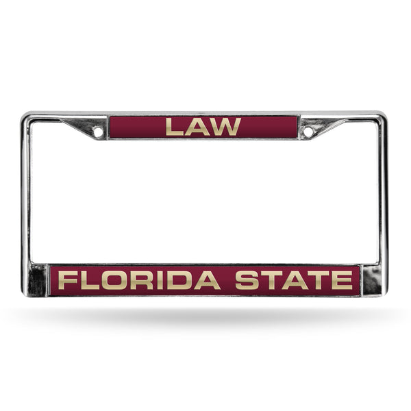 '-FCL Chrome Laser License Frame-True Sports Fan