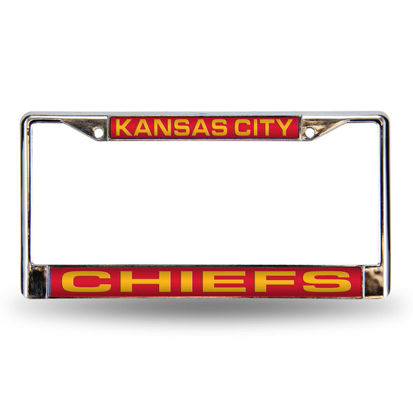 '-FCL Chrome Laser License Frame-True Sports Fan