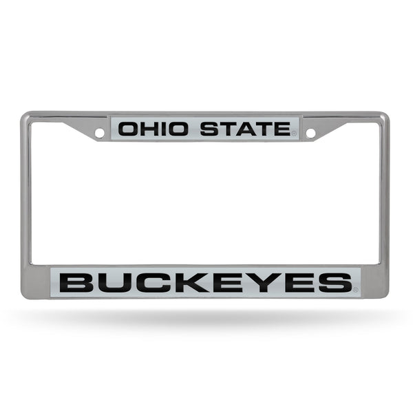 '-FCL Chrome Laser License Frame-True Sports Fan