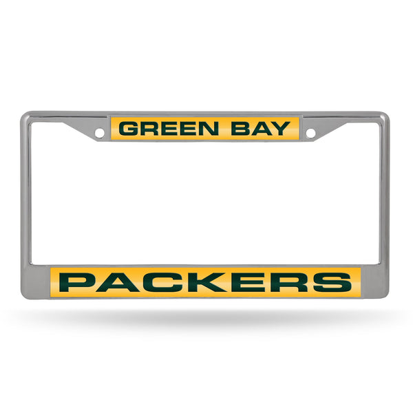 '-FCL Chrome Laser License Frame-True Sports Fan