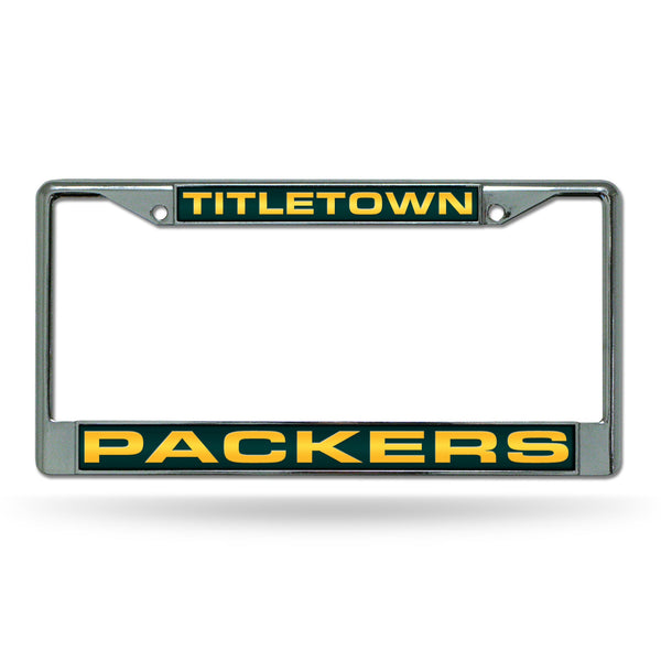 '-FCL Chrome Laser License Frame-True Sports Fan